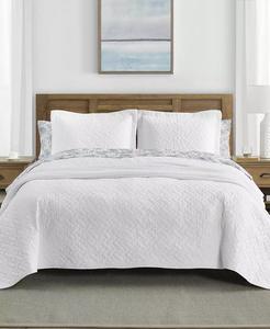Set di trapunte 2 pezzi reversibile solido | Tommy Bahama Home - Product Image 3