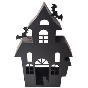 Meilleur porte-bougie rustique tendance en métal galvanisé, lanterne vintage en zinc pour bougie chauffe-plat, pour table de Noël - Product Image 5