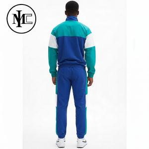 Sudadera con Capucha Personalizada de Poliéster/Algodón OEM para Gimnasio, Deportiva, con Parches en Contraste, Informal, con Cordón Ajustable para Hombre - Product Image 2