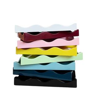 Plateau de service en laque tendance de haute qualité OEM Personnaliser le plateau en laque multi-usages de l'usine vietnamienne HNH Craft Directement - Product Image 1