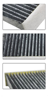 Filtre à air d'habitacle antibactérien et antiviral de qualité originale OEM/ODM AG-Filter 871390n010 87139-0d030 pour pièces automobiles