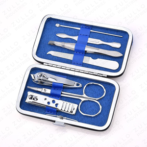 OEM Stainless Steel Nail Art <b>Tool</b> Kit Custom Private Label Manicure <b>Pedicure</b> Set for Salon Home Use Wholesale - Product Image 5