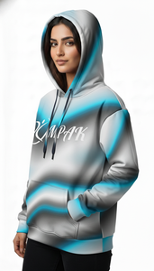 Hoodie unisexe surdimensionné de qualité supérieure avec impression intégrale, coupe décontractée streetwear pour les marques de mode modernes - Product Image 4