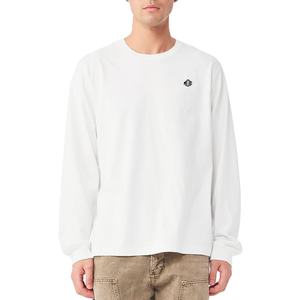 Nouveauté T-shirt unisexe blanc 100% coton jersey col rond manches longues respirant streetwear vierge pour impression de logo personnalisé - Product Image 1