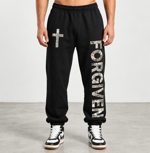 Pantalones Jogger de Caza Y2K con Cordón Cruzado y Estampado Camuflaje Forgiven, Chándales Gráficos Streetwear para Hombre, Ropa Gótica Grunge de Corte Ajustado - Product Image 1