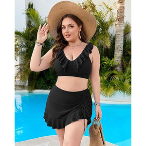 Solid Trader Nouveau Design Cache-maillot de bain à séchage rapide en polyester pur pour femmes, tenue de plage et de villégiature - Product Image 4