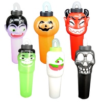 Novedad para Halloween 2025: Botella de Agua con Forma de Calabaza, Ecológica, Libre de BPA, de Grado Alimenticio PP, 900ml, para Estudiantes, con Tapa de Rosca