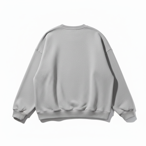 เสื้อสเวตเชิ้ตคอกลมประดับคริสตัลหรูหรา OEM 2026 ผ้าฝ้ายหนานุ่ม สไตล์ลำลองแนวสตรีท  รับสกรีนโลโก้สำหรับผู้ชาย - Product Image 2
