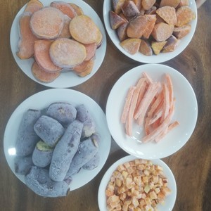 Best Frozen Sweet Potato <b>strings</b> from Vietnam, natural orange tuber pieces for stews, braised dishes - Product Image 6