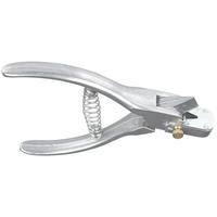Coupe-oreilles professionnel réglable en aluminium réutilisable de 9 pouces (U/V) pour usage vétérinaire sur porcs, moutons, chèvres, bovins