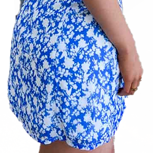Vestido de tirantes con estampado floral de verano para mujer, sin cuello, dulce, informal, estilo europeo americano, el más vendido, disponible al por mayor. - Product Image 5