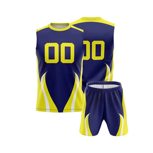 Proveedor de Uniformes Personalizados 7v7 con Sublimación Completa, Producción Personalizada de Uniformes 7v7, Uniforme 7v7 Personalizado OEM con Cuello de Canalé - Product Image 2