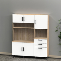 Juego de Muebles de Cocina de Aglomerado/Tablero de Partículas Personalizado, Diseño Moderno, Organizadores 2149, Malasia, OEM Furnizone, L800 x P400 x A1100 mm