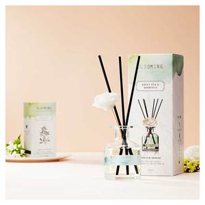 BLOOMING Home <b>Reed</b> <b>Diffuser</b> Aroma Oil Fragrance Decorative Room Scent Set for Living Room Bedroom Bathroom Office Interior - Product Image 1