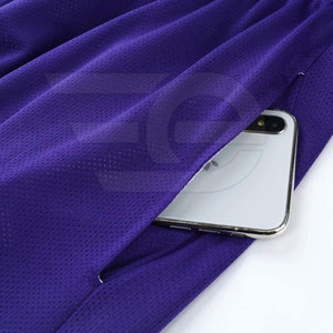 Uniforme de basket-ball de qualité supérieure, couleur unie, à bas prix, nouveau style, design personnalisé - Product Image 4