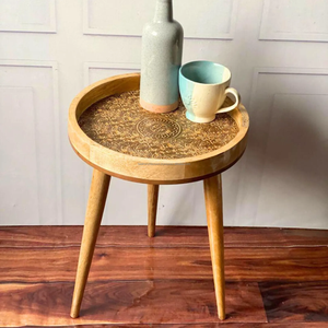 Mesa de centro esmaltada de madera de diseño de alta calidad, muebles de sala de estar de calidad perfecta con elegante tapa de madera Fabricante por FWE - Product Image 1