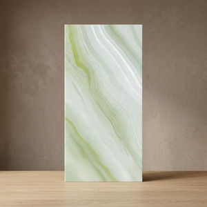 Carreau de pavage en pierre d'extérieur vert Breza granit extérieur porcelaine brillante 9mm antidérapant 600x1200 Premium - Product Image 5