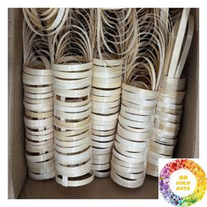 Panier porte-gobelets en bambou fait main avec tressage ajouré pour gobelets à emporter (café, thé, jus) – Vente en gros et en vrac - Product Image 2