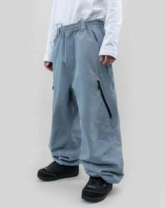 Waterproof Loose Baggy <b>Cargo</b> Pants Men Streetwear Techwear <b>Trousers</b> Oversized Wide Leg Multi-pocket Hip Hop Casual Outdoor Wear - Product Image 2