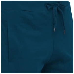 Men's Teal Sweatpants Elastic Waist <b>Drawstring</b> Closure Side Stripe Casual Joggers Autumn Wear Casual Ankle-Length Spring Wear - Product Image 6