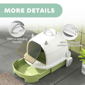 Cat Litter Box Enclosure Accessory Type Product for Feline Hygiene Needs - Product Image 1