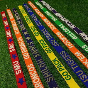 Correa de repuesto para bolso, bandolera, asa de hombro, cinturón deportivo, accesorio para bolso con cuentas bordadas para el día del partido - Product Image 1