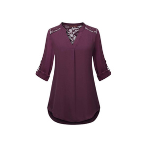 เสื้อผู้หญิงสไตล์ลำลองสุดหรู ออกแบบมาเพื่อการสวมใส่สบายในชีวิตประจำวัน ด้วยดีไซน์เรียบง่ายและสัมผัสแห่งแฟชั่นที่เรียบง่าย - Product Image 1