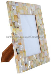 Marco Decorativo de Nácar Blanco Hecho a Mano, Marcos para Fotos y Cuadros en Oferta, Producto de Primera Calidad - Product Image 2