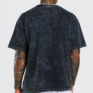 Nouveau T-shirt Homme Tendance Délavé à l'Acide 100% Coton Respirant Manches Courtes Haute Qualité Léger Très Vendu Tendance Prix Raisonnable - Product Image 2