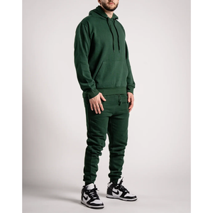 Conjunto Deportivo Urbano Unisex de Felpa de Algodón, Sudadera con Capucha y Pantalones Ajustados, Estilo Casual para Invierno, Ecológico y de Primera Calidad - Product Image 3