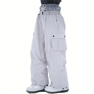 Pantalones de Esquí de Alto Rendimiento para Mujer, Impermeables, Transpirables, con Bolsillos Versátiles para Entrenamiento al Aire Libre - Product Image 6