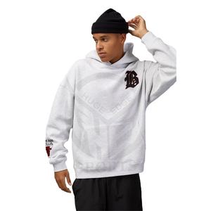 100% algodón polar ecológico impermeable pulóver hombres Sudadera con capucha impresión personalizada bordado último diseño patrón sólido - Product Image 1