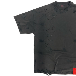 Camisetas OEM/ODM para hombre, estilo desgastado, 100% algodón, ligeras, manga corta, con impresión de logotipo personalizado, ropa urbana en venta. - Product Image 3
