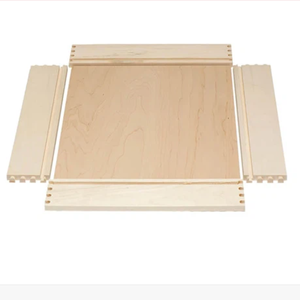 Luxury Solid Wood Kitchen Drawer Organizer Custom Cutlery Tray Household Storage <b>Box</b> Durable Surface - Product Image 2