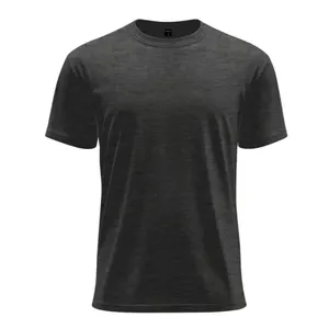 T-shirt formel élégant en velours côtelé, imprimé et gaufré sur mesure, coupe ample, tissu respirant, ajustement confortable, pour usage quotidien, commandes en gros - Product Image 1
