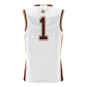 # Maillot de basket-ball unisexe léger des Texas State Bobcats, respirant, en polyester, uniforme d'équipe universitaire - Product Image 3
