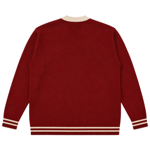Wholesale Custom logos Varsity <b>Cardigan</b> V- Neck high quality for Schools/Collages & Universities - Product Image 2