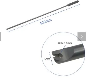 Steel Manual <b>Laparoscopic</b> Knot Pusher Surgery Simulation <b>Training</b> Laparoscopy <b>Instruments</b> - Product Image 2