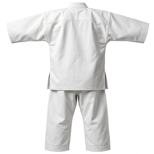 Kimono de Jiu-Jitsu pour adulte de haute qualité, coupe sur mesure, tissage perlé 450 GSM, pantalon Ripstop de MALUZA INDUSTRIES - Product Image 2