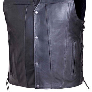 Nuevo Precio al por Mayor, Chaleco de Cuero de Alta Calidad Super Rider, Chaleco de Motociclista de Cuero para Hombre - Product Image 4