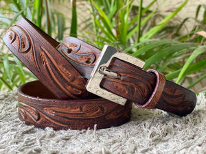 เข็มขัดหนังแท้สำหรับผู้ชายเข็มขัดหนังแท้มีสไตล์มาใหม่เข็มขัดหนังแท้ไร้ที่ติ - Product Image 4