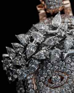 Colgante Personalizable de Moissanita Chapado en Oro S925, Joyería Hip Hop 3D de Jesús, Chapado en Rodio, Pasa la Prueba del Diamante, Estilo Iced - Product Image 2