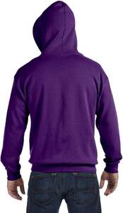 เสื้อสเวตเตอร์แบบสวมหัวขนาดใหญ่พิเศษของผู้ชายผ้าฝ้าย100% มีกระเป๋าลายตัวอักษร - Product Image 2