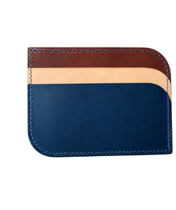 Fashion Genuine Leather <b>Business</b> <b>Card</b> <b>Holder</b> with Zipper Closure and Laser Printing Pattern for Travel - Product Image 3