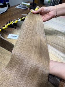 Extensions de cheveux naturels NASA, couleur blonde, lisses, super double drawn, 100% vierges - Product Image 3