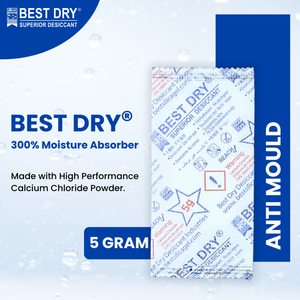 Mejor Desecante Seco Superior CaCl2 5g, 300% de Adsorción de Humedad, 100% de Pureza, Libre de DMF, Antimoho, Diseño de Triple Capa, para Electrónica - Product Image 2