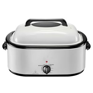 Forno Elettrico da Appoggio 26QT con Temperatura Regolabile 150-450°F, Teglia per Arrosto con Manico Antiscottatura, Cottura Rapida, Forno per Arrosto di Tacchino Visibile - Product Image 1