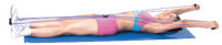 Tube de résistance ALLWINWIN RST38 - Bande en forme de X pour exercices, entraînement, étirements et fitness