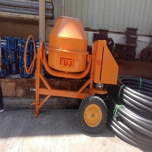 Bétonnière de chantier et agricole de haute qualité avec moteur électrique et pompe, tambour en acier robuste pour un mélange efficace - Product Image 4