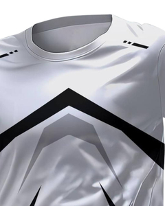 T-shirt de sport extensible pour homme, respirant, performant, pour la course à pied, la gym, l'entraînement, la remise en forme, les exercices, les vêtements de sport - Product Image 2